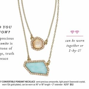 Sand + Sky Convertible Pendant Necklace